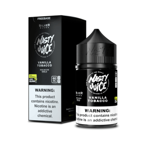ایجوس نستی تنباکو وانیل | NASTY SILVER BLEND